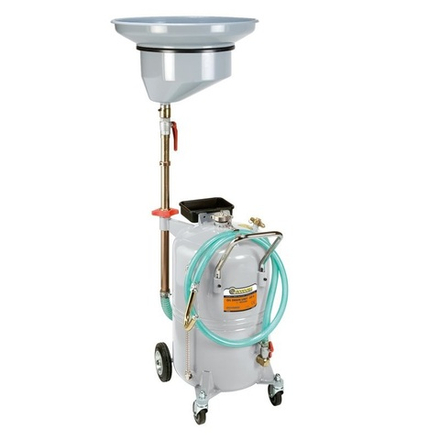 Установка для слива отработанного масла 90 л. с выносной подъемной воронкой 15 л., боковой слив, ECODORA (Италия)