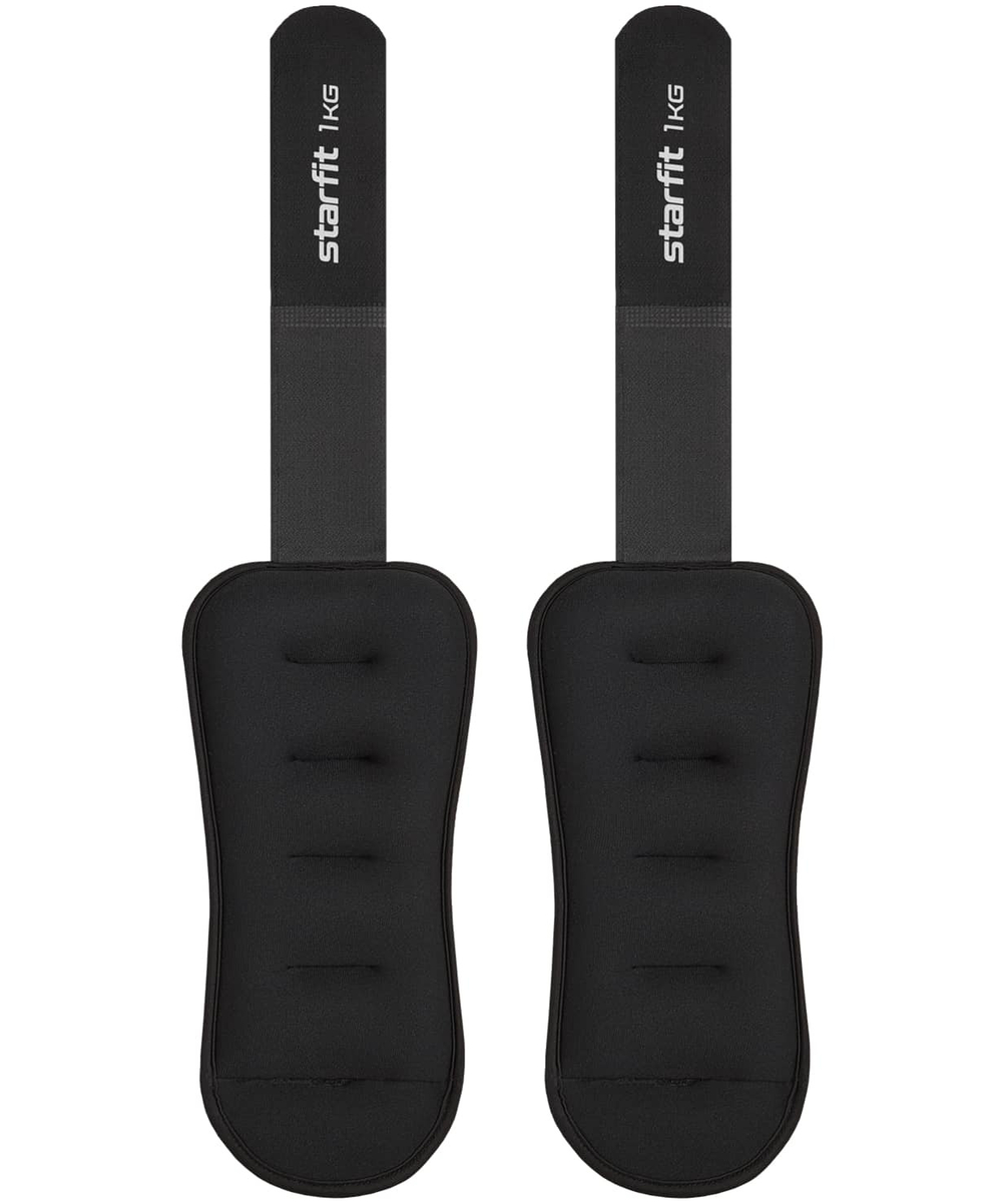 Утяжелители универсальные WT-503, 1 кг, черный