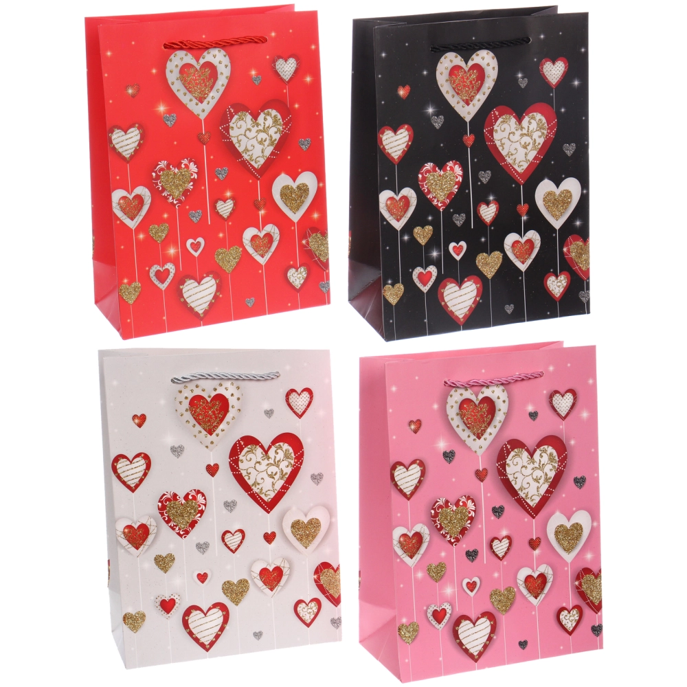 Пакет подарочный «Самой любимой» 18*24*8.5 см, микс