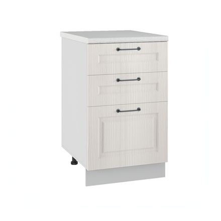 Кухня Модуль СЯБ 500 Капри Липа белый