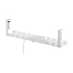 Кабель-канал Cactus CS-CM-700-1WT для столов 72.8x13x19см белый