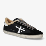 Кожаные кеды Premiata Steven 5439М на шнуровке