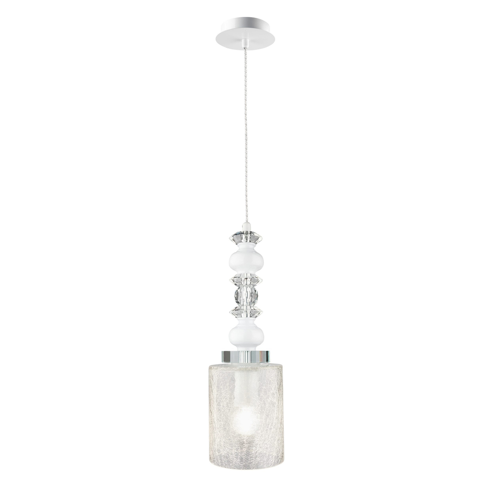 Светильник подвесной Crystal Lux MATEO SP1 WHITE