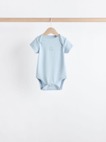 Боди с коротким рукавом для малышей Next N27-279, 5 шт., Молочный, Голубой