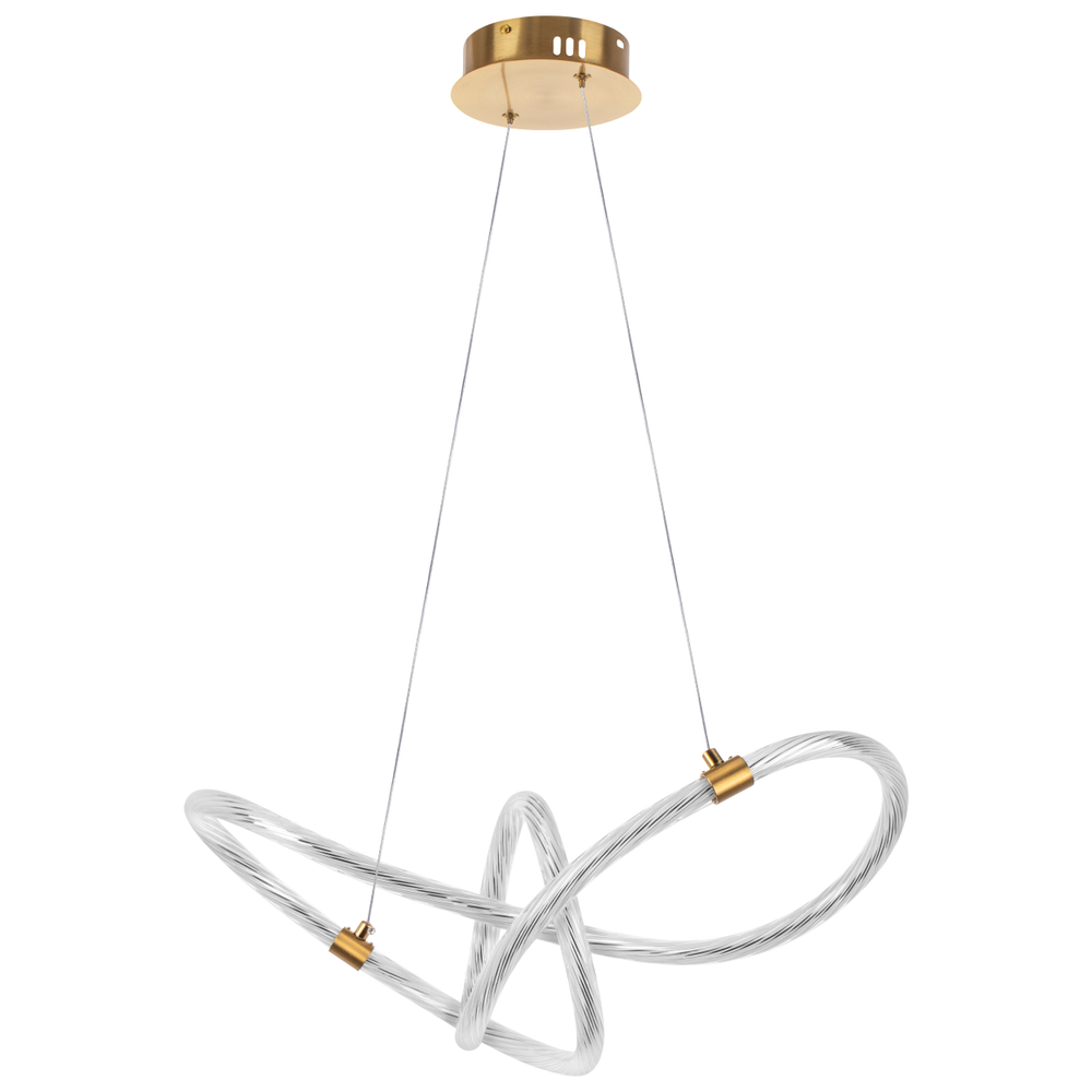 737503 Люстра CORINTO 35W LED 3007LM 360G ЗОЛОТО DIM 3000-6000K