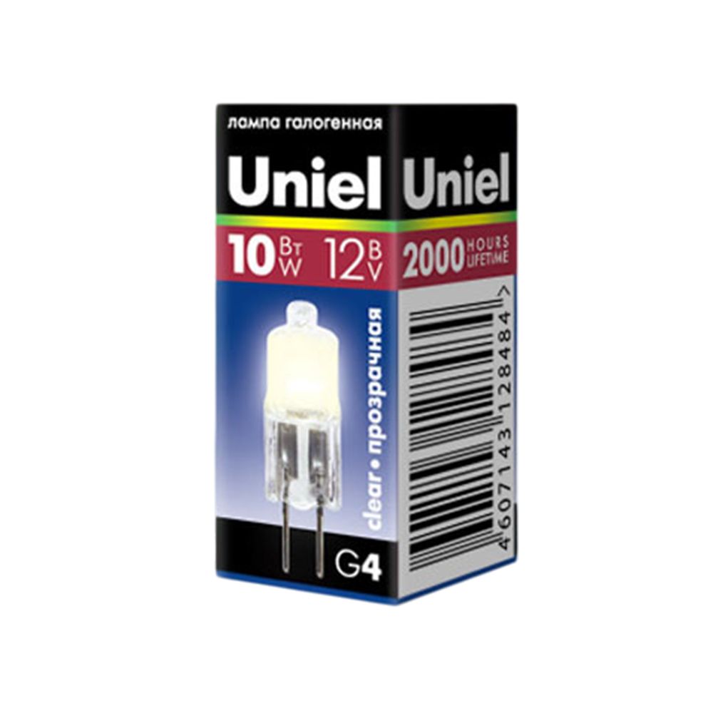 JC-12-10-G4 Лампа галогенная. Картонная коробка