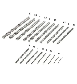 Набор сверл по металлу HSS 19 предметов