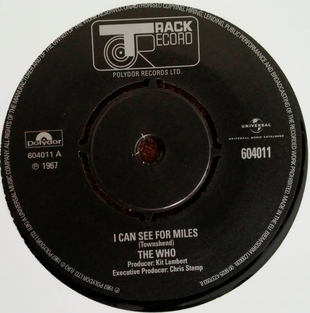 The Who / The Track Singles 1967-1973 (14x7" Vinyl Single + 7" Vinyl Single EP)