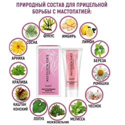 Batel. Набор "Женское здоровье" ("Мастолецин форте" - Фитокапсулы маммологические + Крем-гель для бюста)