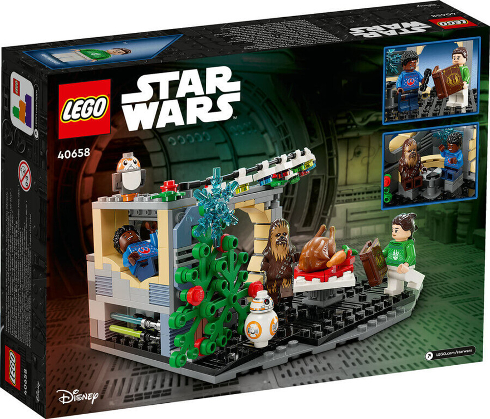 Конструктор LEGO Star Wars 40658 Праздничная диорама Сокол тысячелетия