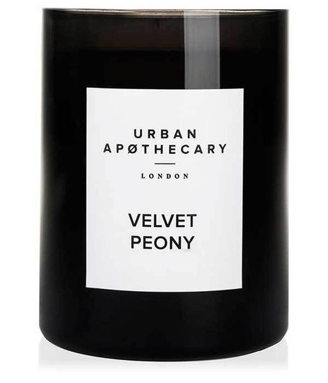 Ароматическая свеча Бархатный пион, Urban Apothecary