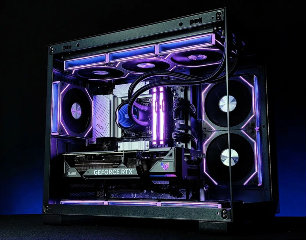 Мощный игровой компьютер Intel Core 6ядер, RTX3060Ti, RAM 32ГБ, SSD 1ТБ, 750W, Win 10 Pro)