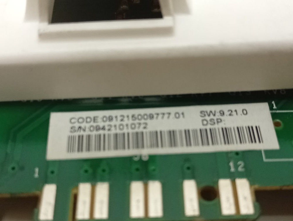 ARXL100 кт69 Электронный модуль для стиральной машины Hotpoint-Ariston 09125009777 б/у