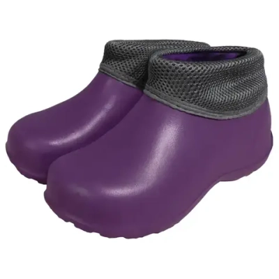 Галоши женские утепленные «Фрим» (баклажан/темно-серый, 40)