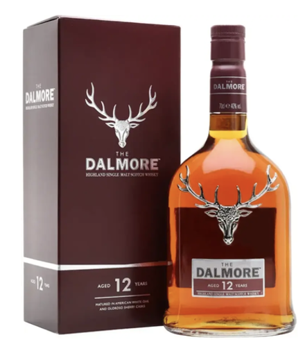 Виски The Dalmore 12 years, 0.7 л.