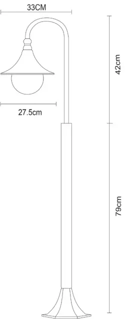 Парковый светильник Arte Lamp