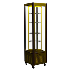 Витрина кондитерская Полюс D4 VM 400-1 (R400C Сarboma Люкс) (0109-0102 (коричнево-золотой))