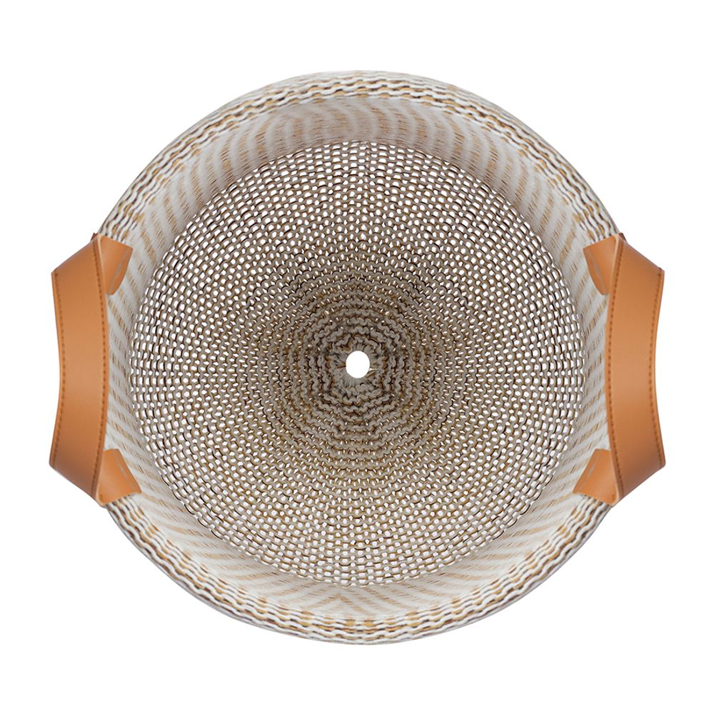 Корзина для хранения Sustainable collection, Ø27х25 см, бежевая