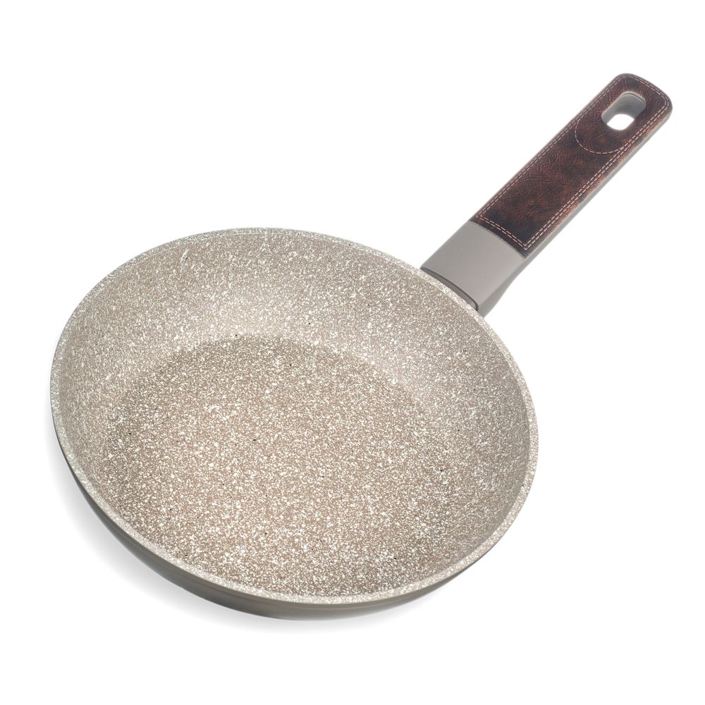 СКОВОРОДА С АНТИПРИГАРНЫМ ПОКРЫТИЕМ PFLUON MARBLE, 20*4,5 СМ