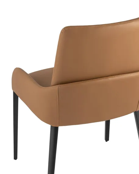 Стул Chelsea, коричневая экокожа