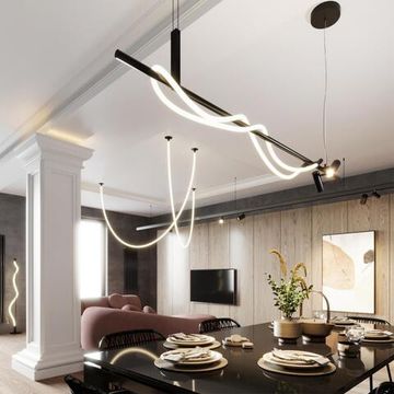 4391/40CL HIGHTECH ODL24 263 черный/металл/канат Потолочный св-к встраиваемый (2 крепления и крючок в комплекте) IP20 LED 40W 1580Лм 4000K CORDA