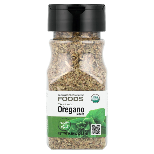 California Gold Nutrition, Foods, органический орегано, 22,6 г (0,80 унции)