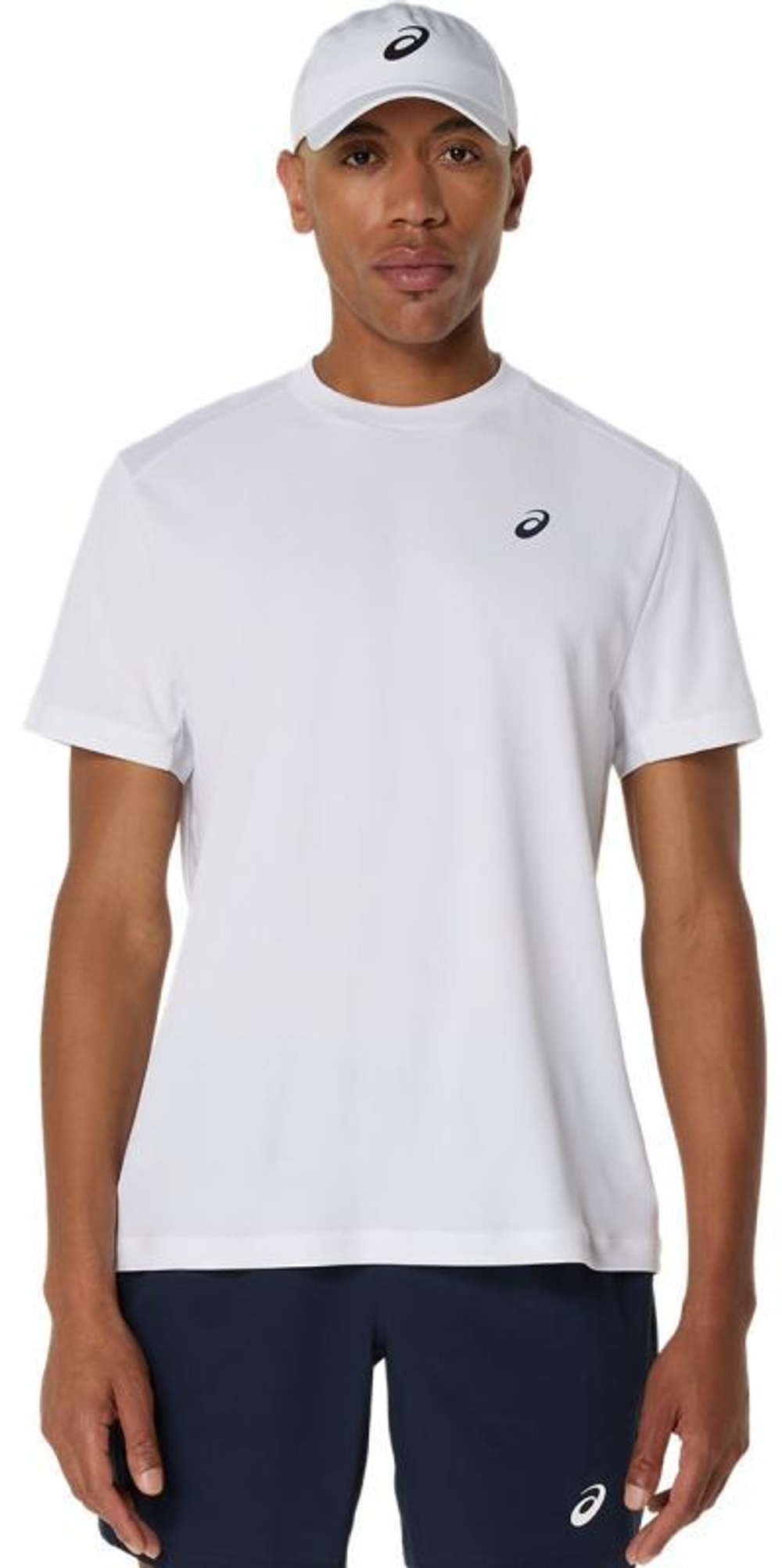 Мужская теннисная футболка Asics Court Short Sleeve - белый