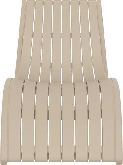 Шезлонг Slim бежевый