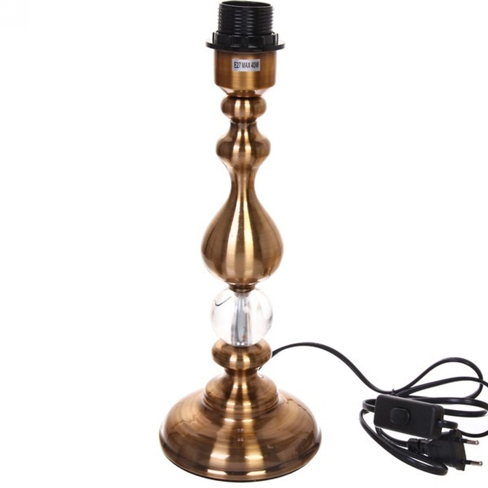 Настольная лампа 1*40Вт «Эбби» 10-T613 бронза