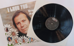 Винтажная виниловая пластинка LP Bruno Martino I Love You (Италия 1975)