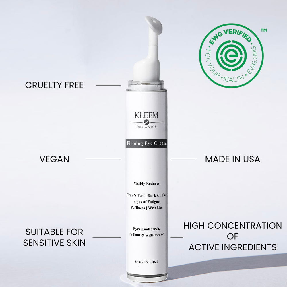 Kleem Organics, укрепляющий крем для области вокруг глаз, 15 мл (0,51 жидк. унции)