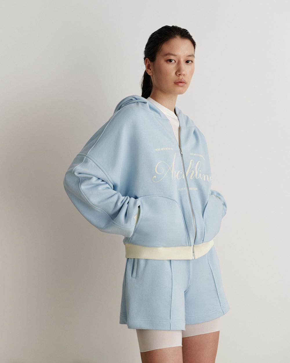 Шорты малые голубые