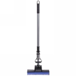 Швабра Селфи с губкой ПВА металлическая ручка 110 см(отжим один ролик) 8019