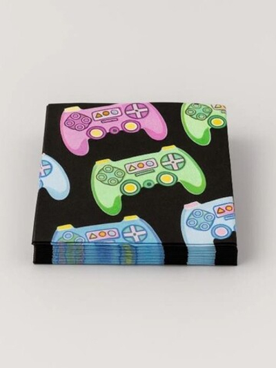 Салфетки бумажные 10 шт. "Game over" (33*33 см)