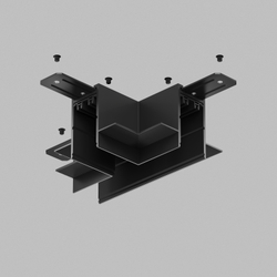 TR2113-BK Коннектор трека SMART для ГКЛ , \&amp;quot;Т\&amp;quot; образный, механический , черный.