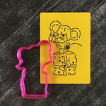 Мышка №83 с сырным подарком