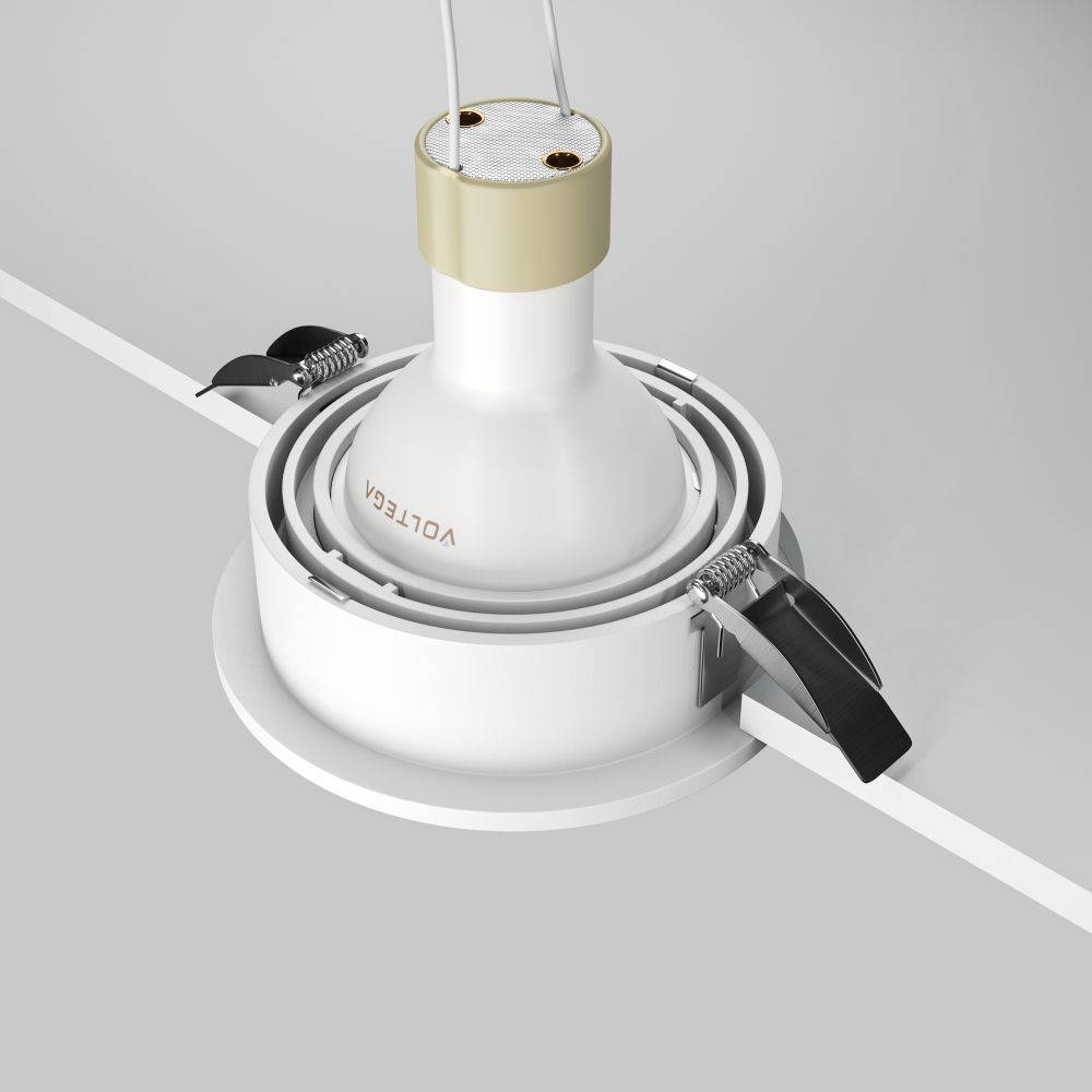 Встраиваемый светильник Technical DL113-GU10-01-RD-W