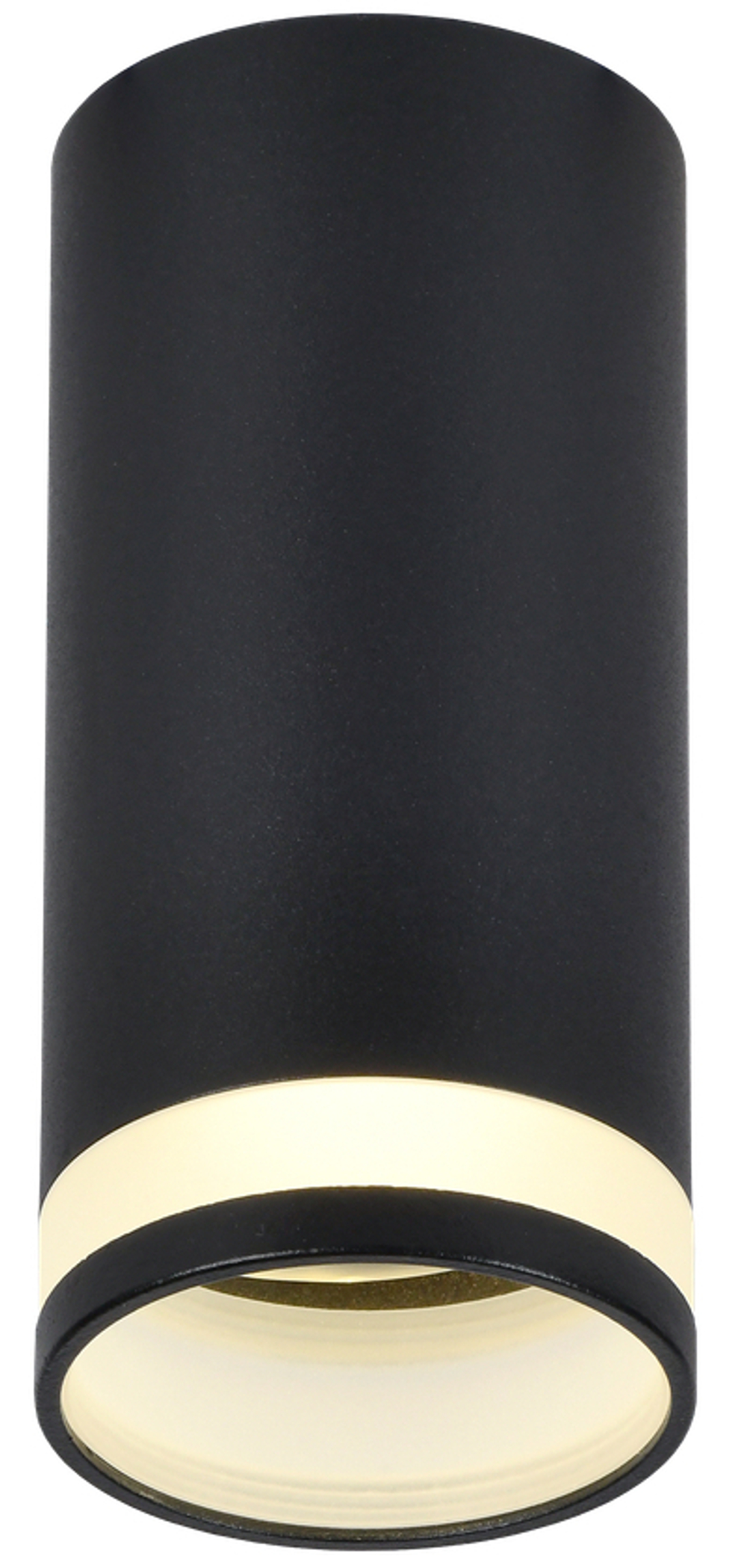 Светильник 4005 накладной потолочный под лампу GU10 черный IEK