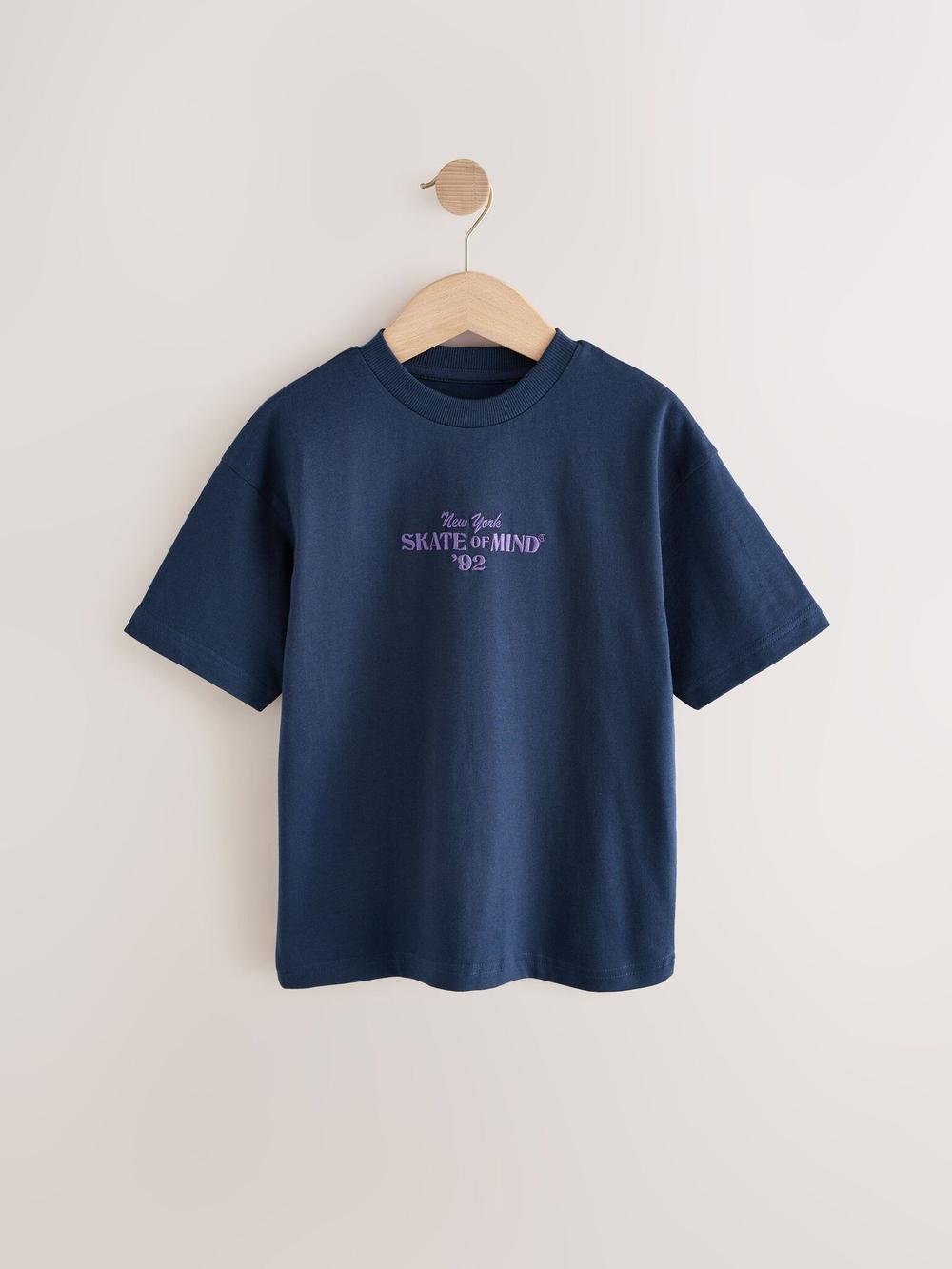 Футболка для мальчика Next E98-590, 3 шт., Синий, Светло-серый