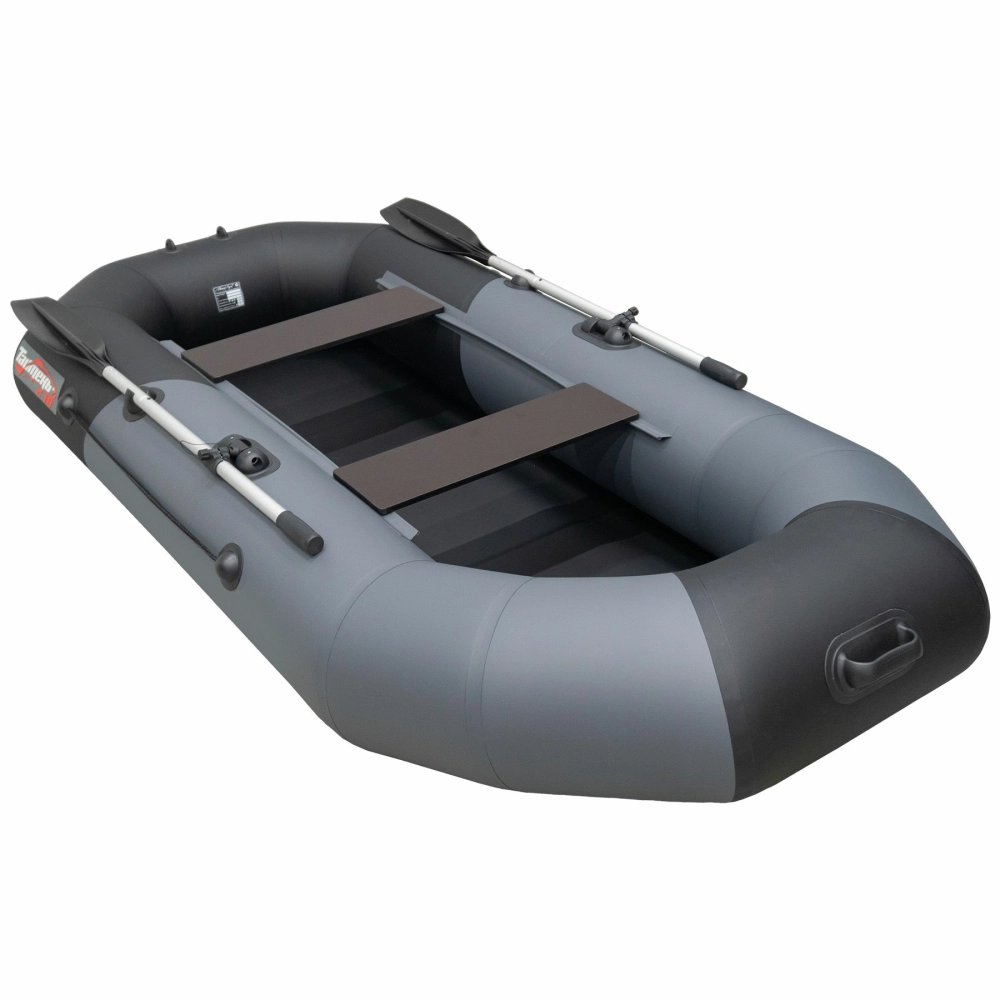 Лодка Таймень NX 270, 2700*1300*360 мм., цвет графит - черный