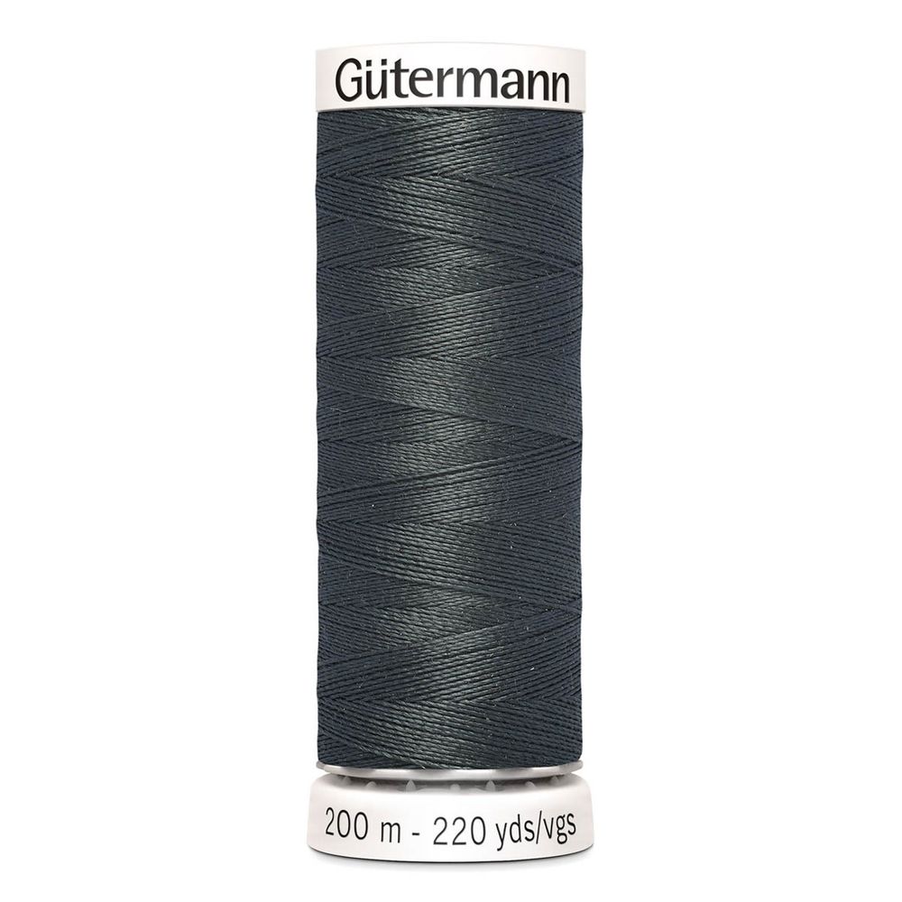 Нитки универсальные Gutermann Sew-all 100 (200 метров), 5 кат. | 141 антрацитовый