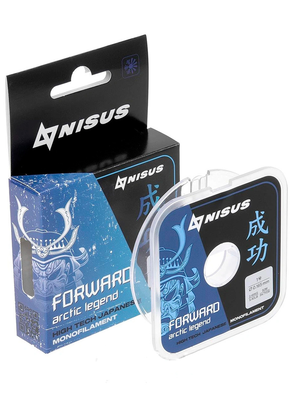 Леска для рыбалки Nisus FORWARD ARCTIC LEGEND Nylon Transparent 0,286mm/50m (N-FAG-0.286-50)