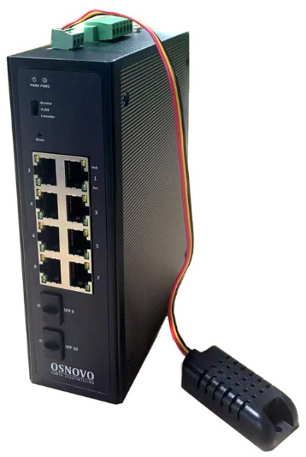 Коммутатор управляемый OSNOVO SW-80802-IM(port 90W,360W)