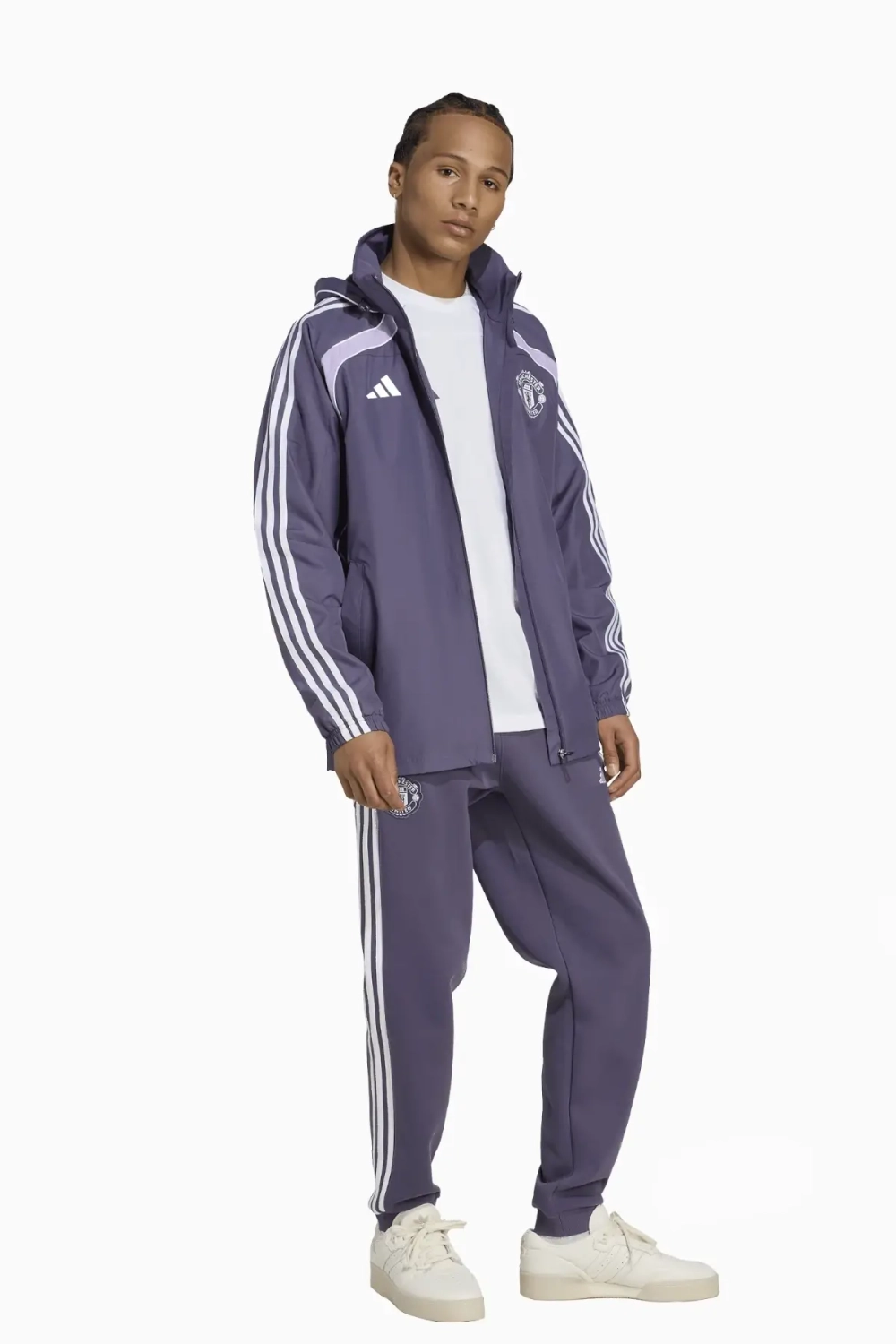 Ветровка adidas Manchester United 25/26 Urban Purist - фиолетовый