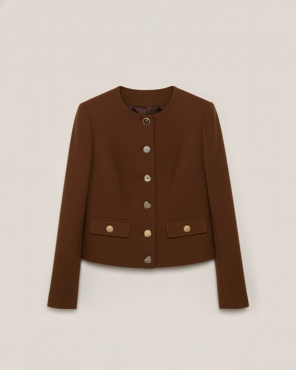 Жакет «Завещание Жаклин» в шоколадном