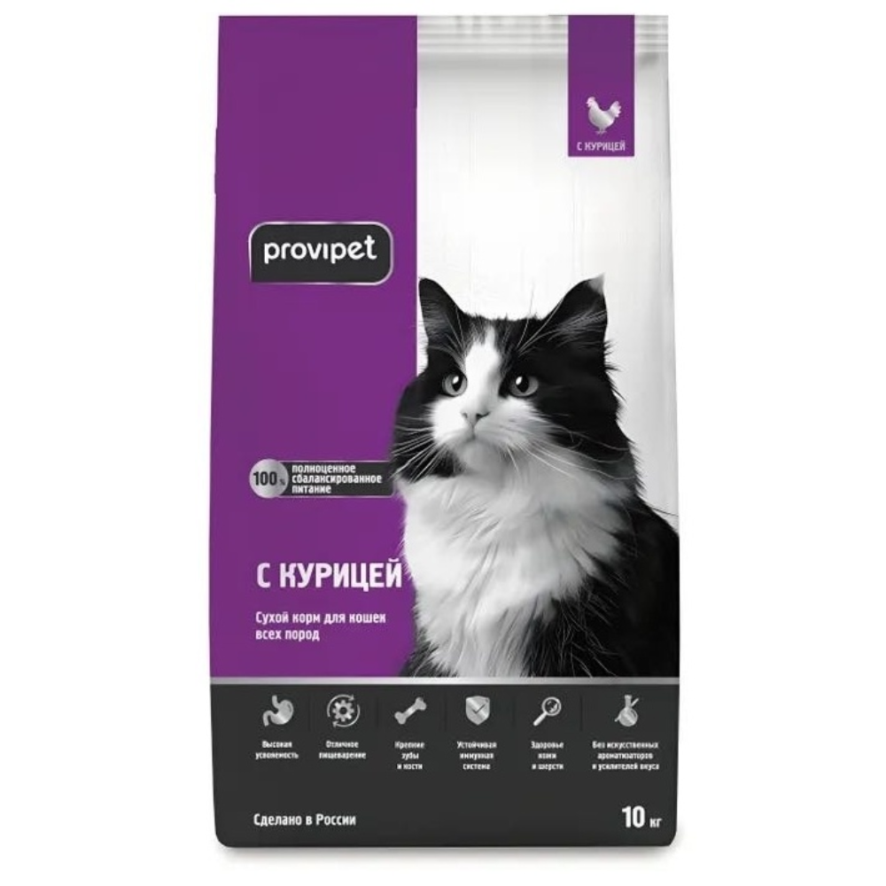 Корм для кошек Provipet Курица вес (8202)