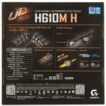 Материнская плата GIGABYTE H610M H