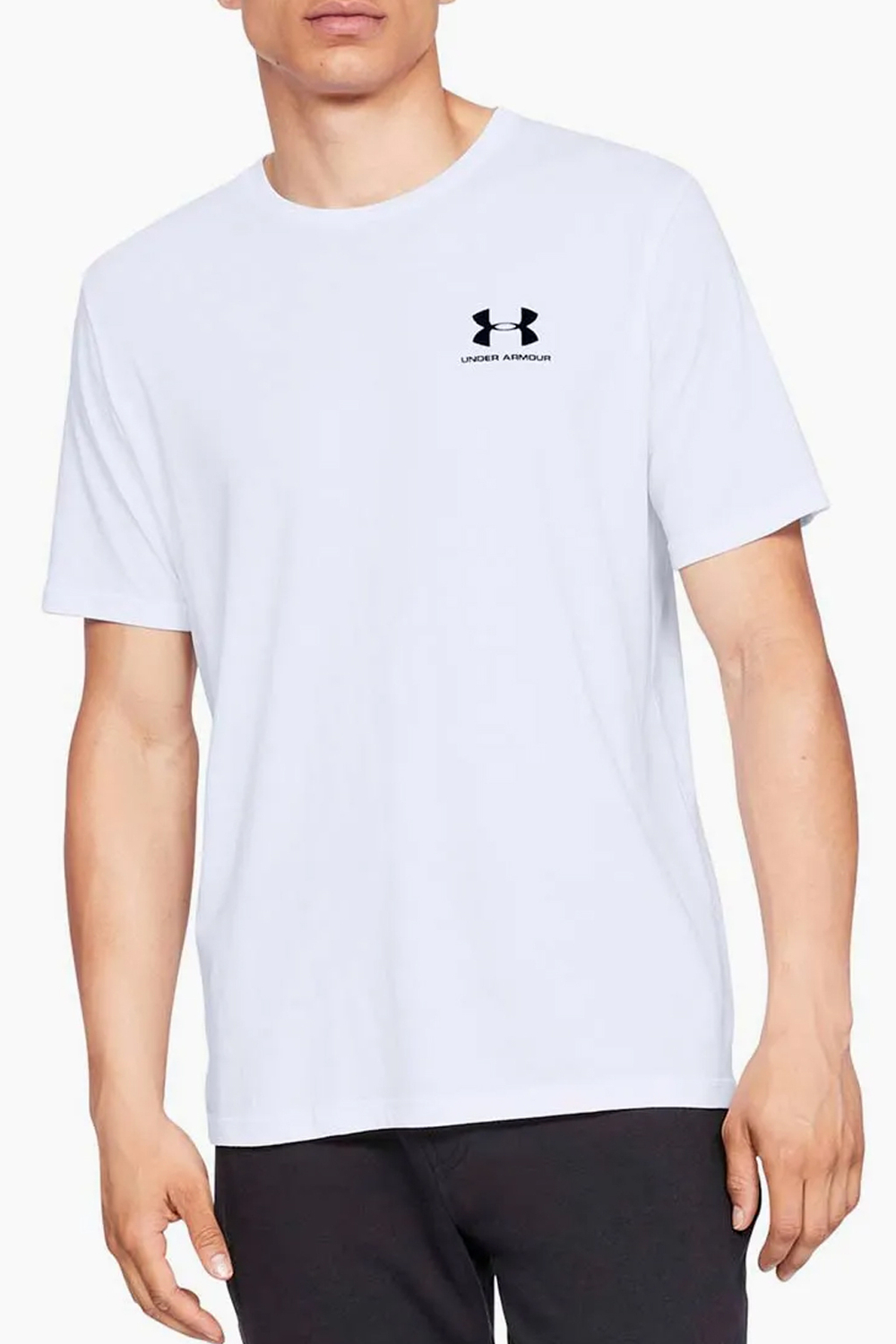 Футболка мужская Under Armour UA SPORTSTYLE LC SS-WHT