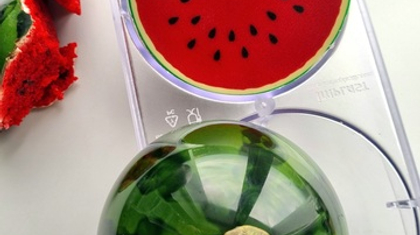 885 | Форма для шоколадных фигур "Полусфера 120мм" (275х135 мм)