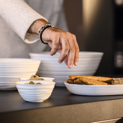 Миска 12см Tierra молочно-белая Guzzini